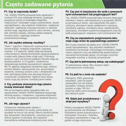🎀ANGELTRAP® Moringa × Berberyna × AMPK 10-w-1 Wsparcie metaboliczne, plaster z nanotechnologią mikroigłową 🇵🇱(Wystarczy raz dziennie, widoczne efekty w 7 dni) ✅ Na otyłość, wiotką skórę, cukrzycę, bezdech senny, problemy ze stawami i wiele innych