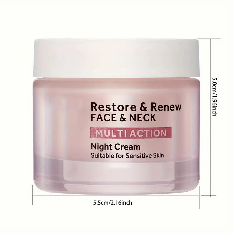 Nr 7 Restore & Renew – wielozadaniowy krem na noc do twarzy i szyi