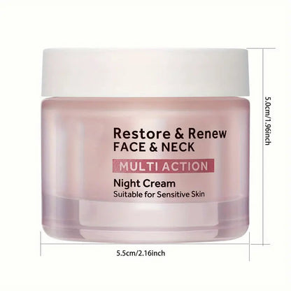 Nr 7 Restore & Renew – wielozadaniowy krem na noc do twarzy i szyi