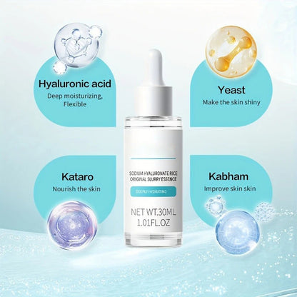 Serum z kwasem hialuronowym, bogate w hydrolizowany hialuronian sodu
